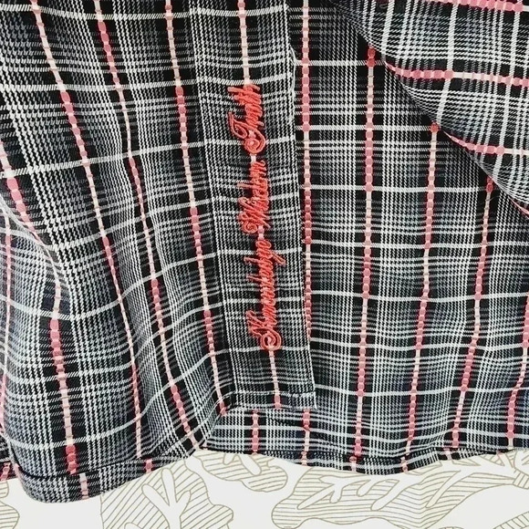 Excellent Robert Graham Button down Long sleeve  Plaid Men's Shirt L - Picture 3 of 8